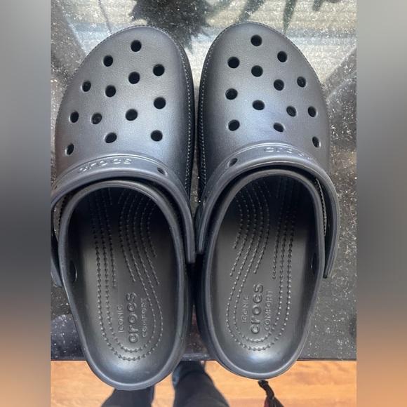 Crocs For Women Classic Iconic Platform Clog - Picture 10 of 12